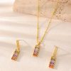 Bunny Pendant Necklace Taupe Mother-of-Pearl, Women's Jewelry