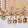 Daphne Link And Chain Necklace, Gold-Plated Brass, Fashion Jewelry for Women